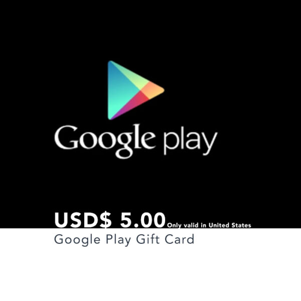 Google Play $5 USD